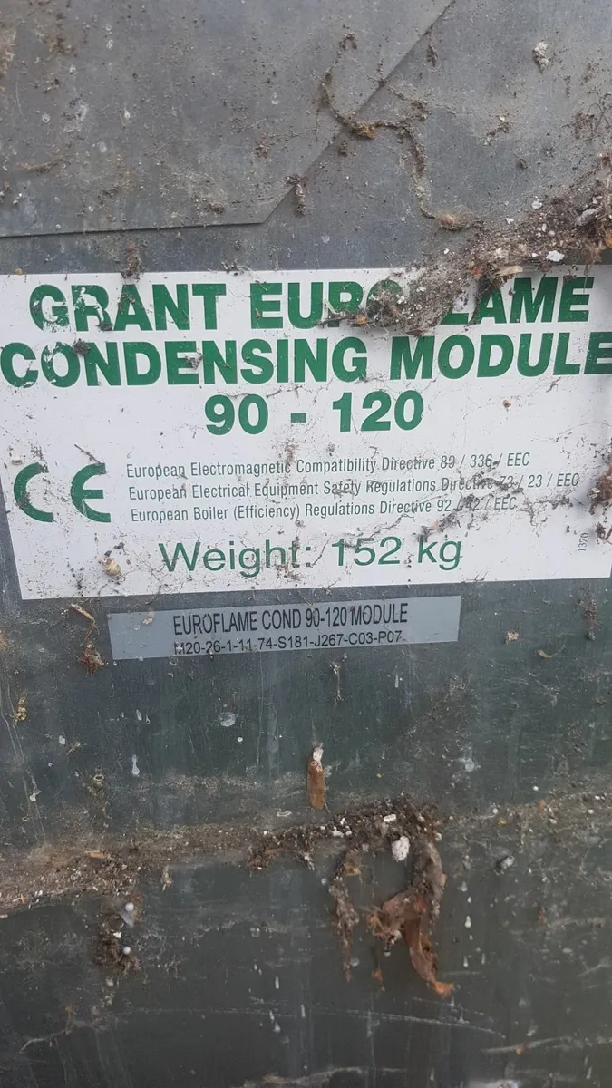 Grant Euro Flame Condenser Boiler 90 - 120 - Image 1