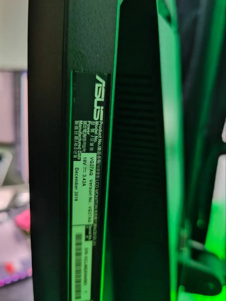 ASUS gamin monitor 27'' - Image 3