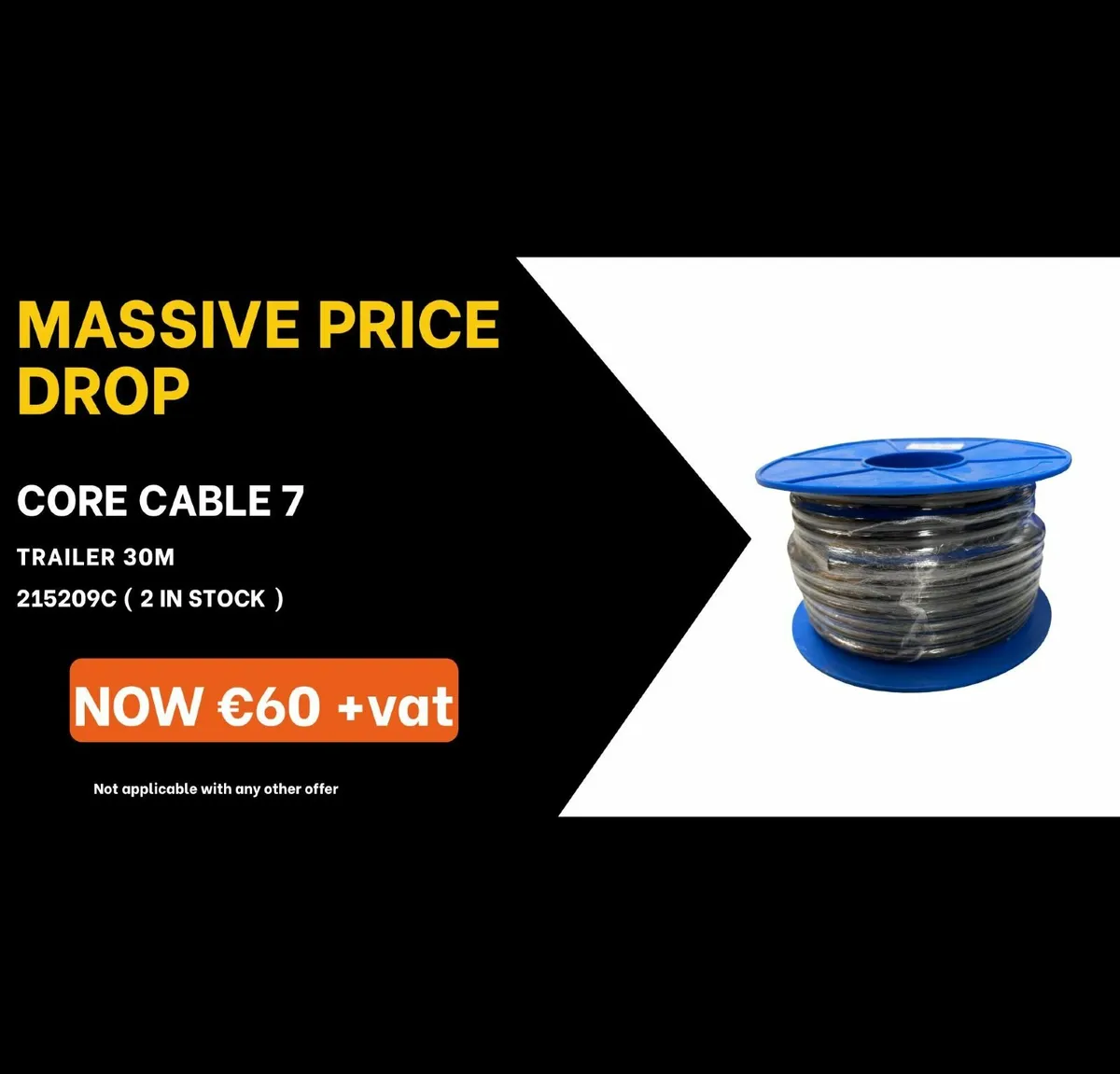 Core Cable 30m