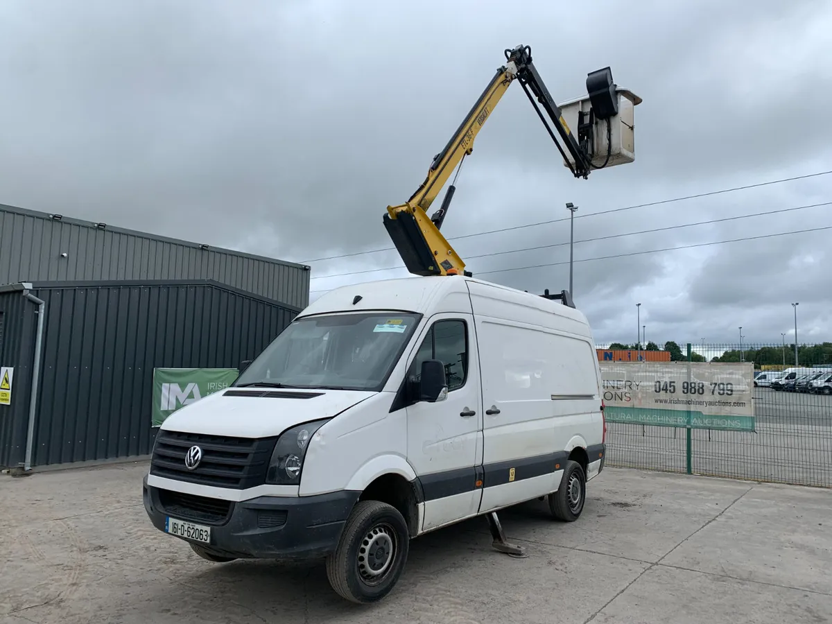 2016 VW CRAFTER CHERRY PICKER FOR AUCTION - NAAS - Image 1