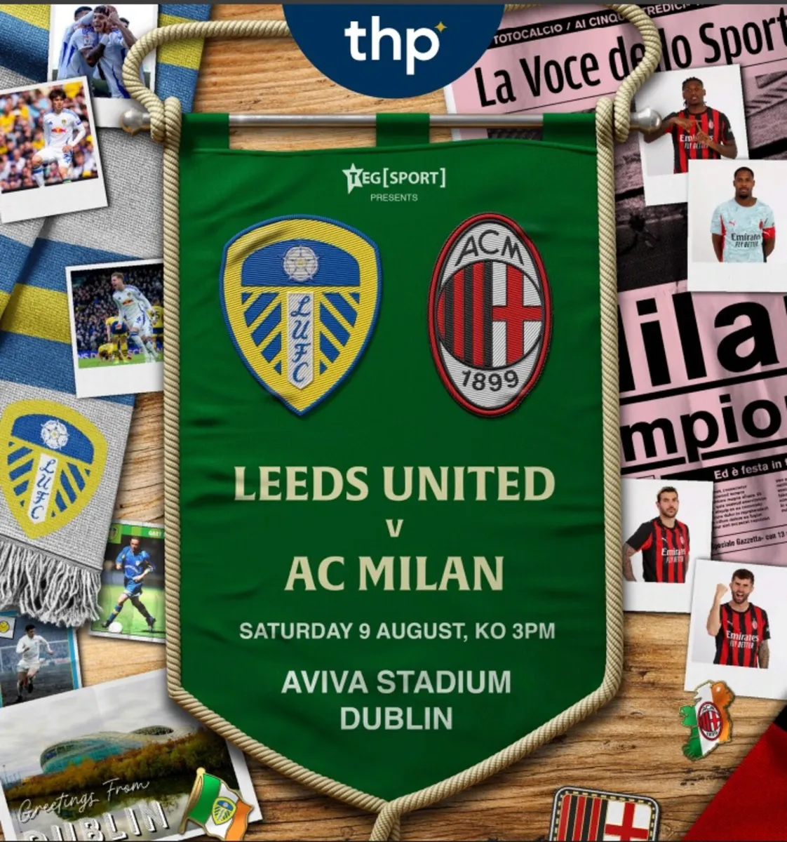 Leeds v AC milan