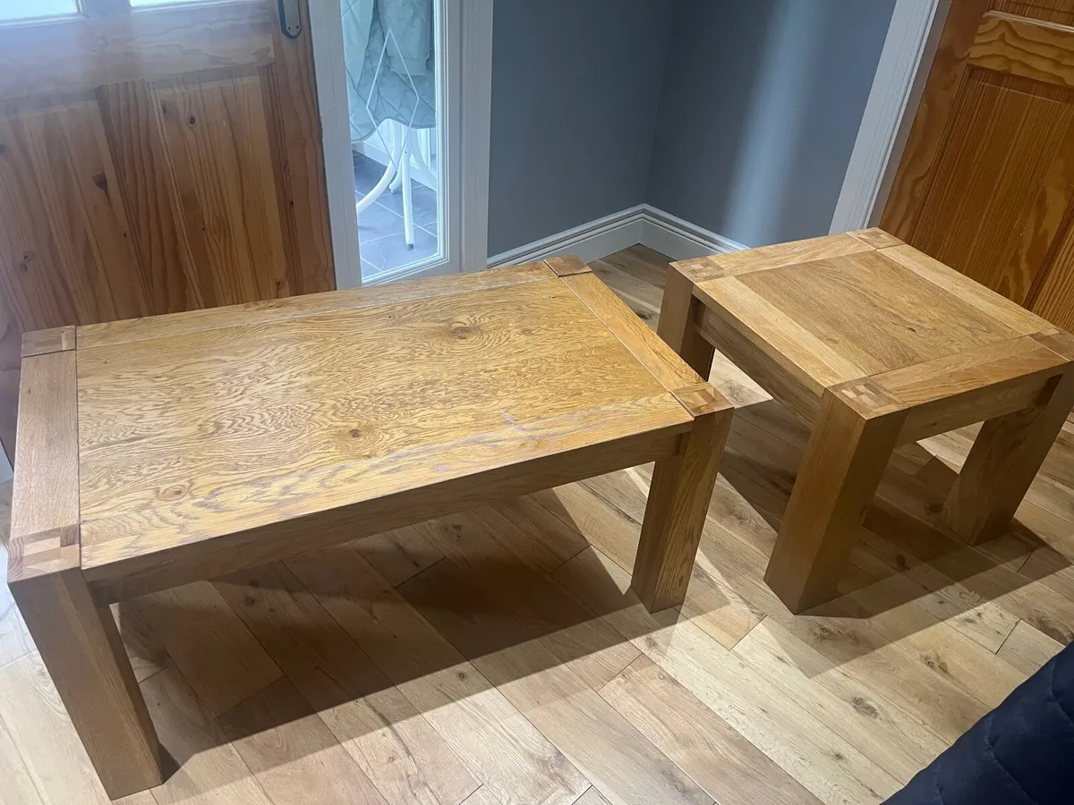Coffee table and lamp table - Image 2