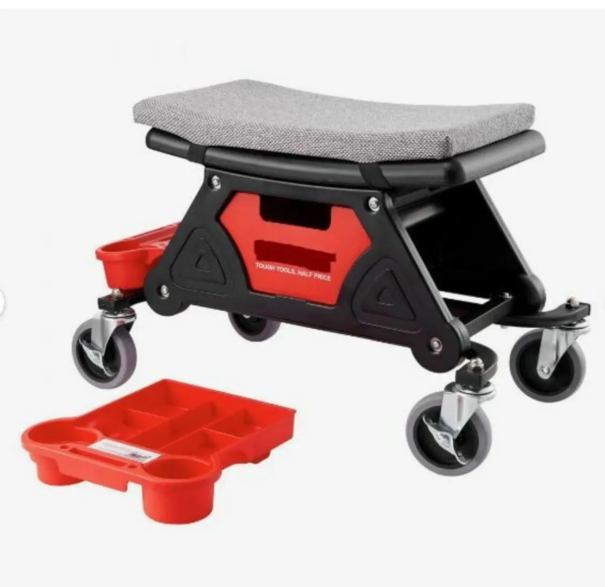 Mechanics Stool, 136.1kg Capacity - Image 1