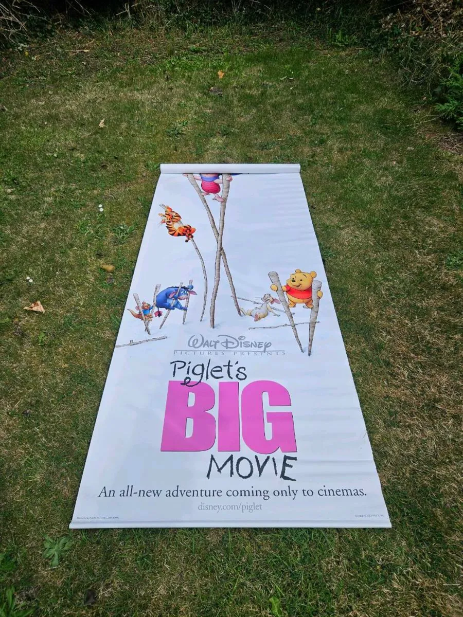 Piglets Big Movie Poster Banner - Image 1