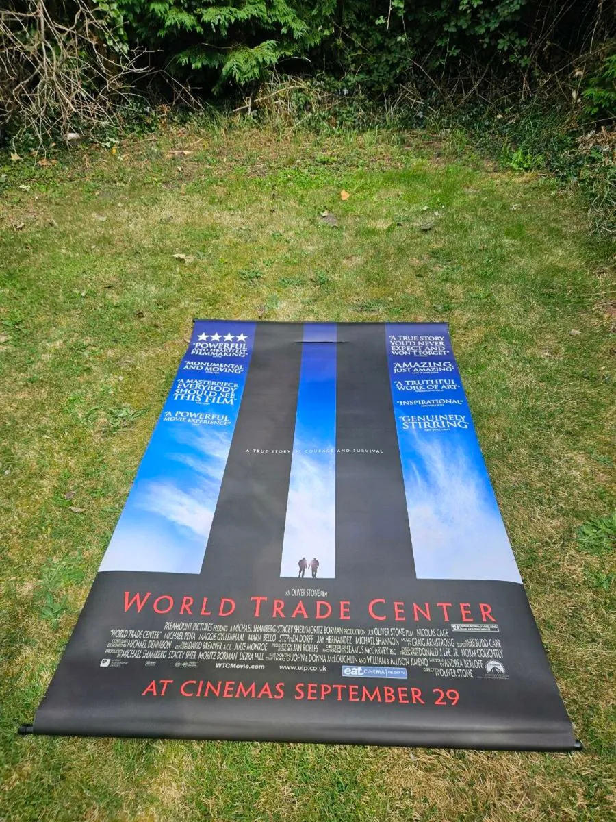 Large Poster Banner World Trade Centre - Image 1