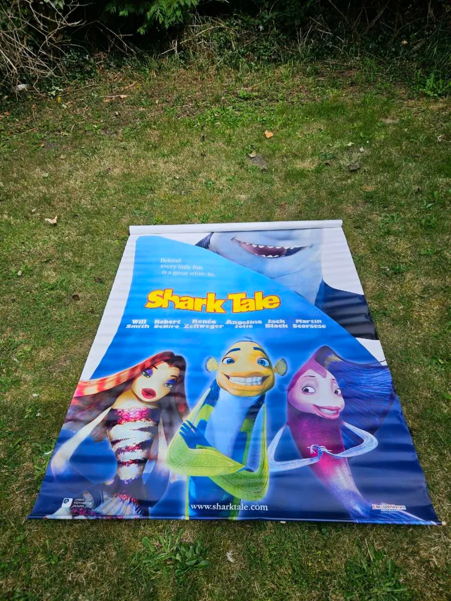 Vinyl Poster Banner Shark Tale - Image 1