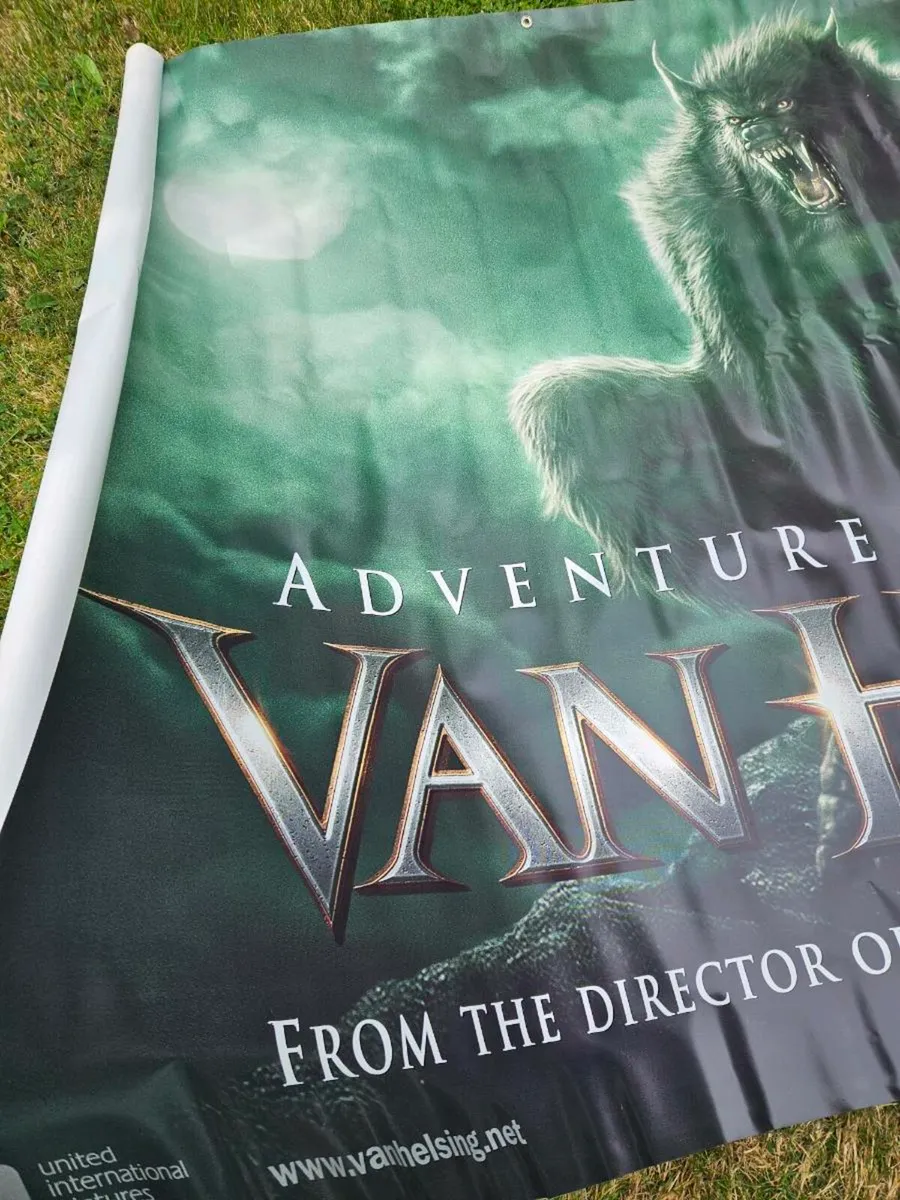 Large Van Helsing Vinyl Banner Poster - Image 3