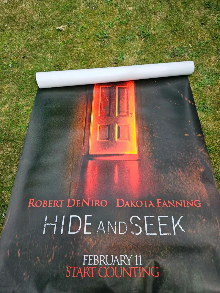 Vinyl Banner Poster Hide and Seek Robert De Niro - Image 2
