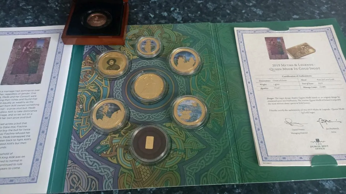 Gold coin sets - Image 1