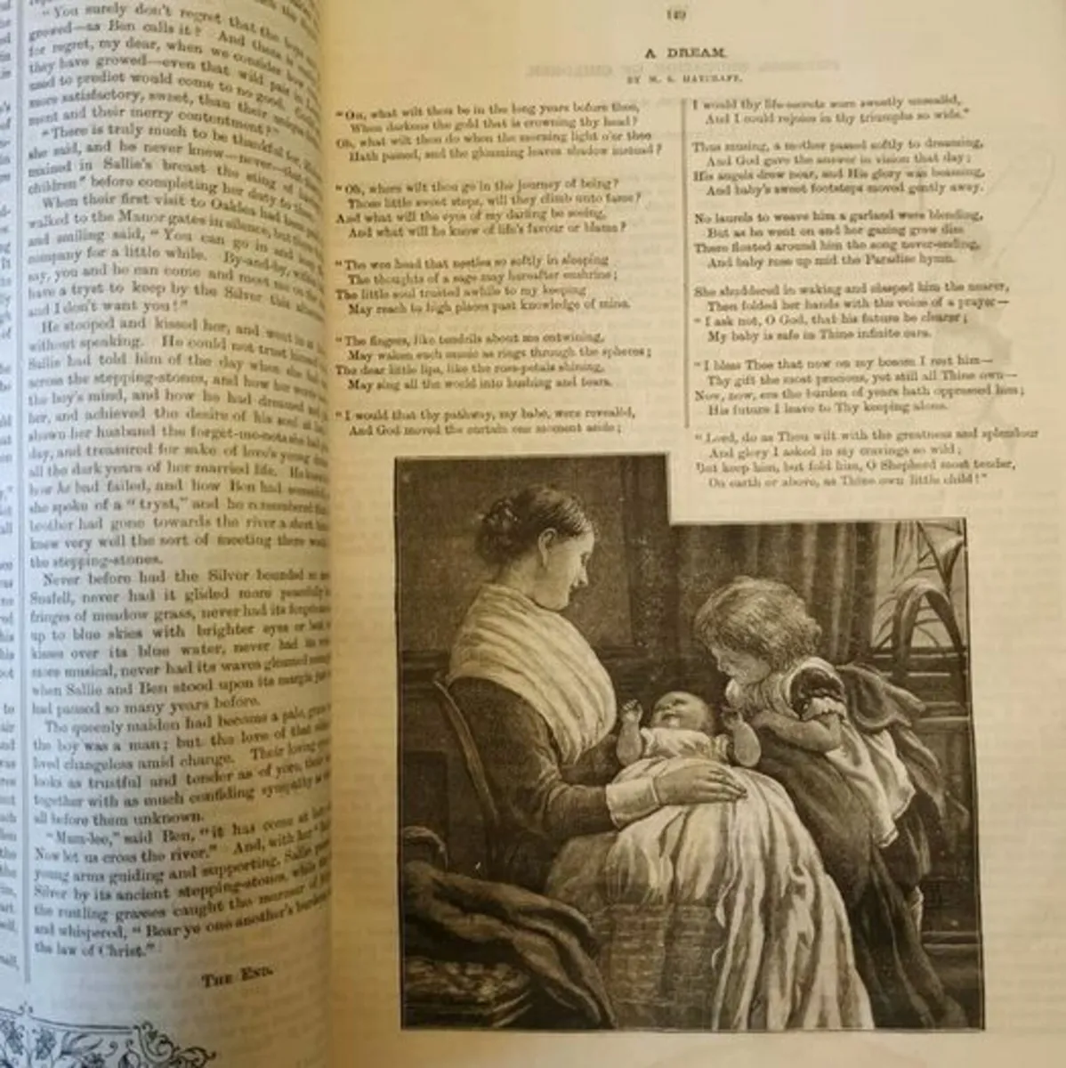 Antique Book: Mother's Companion from 1889 - Image 2