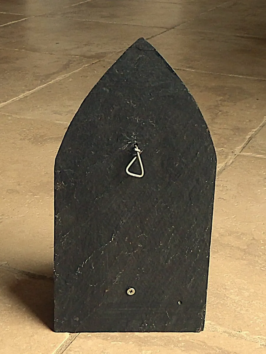 Handcrafted Slate Holy Water Font - Image 2