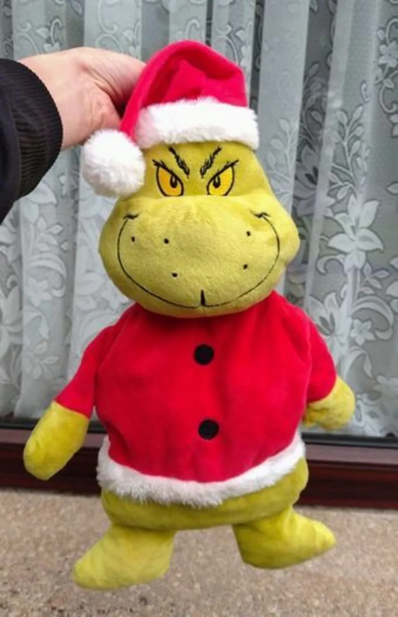 GRINCH CHRISTMAS SOFT TOY (LOVELY CONDITION). - Image 3