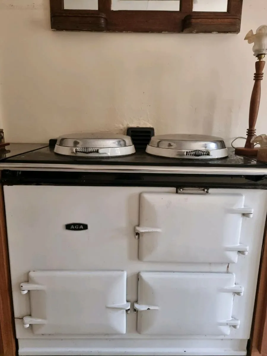 Aga oil fired double oven - Image 1