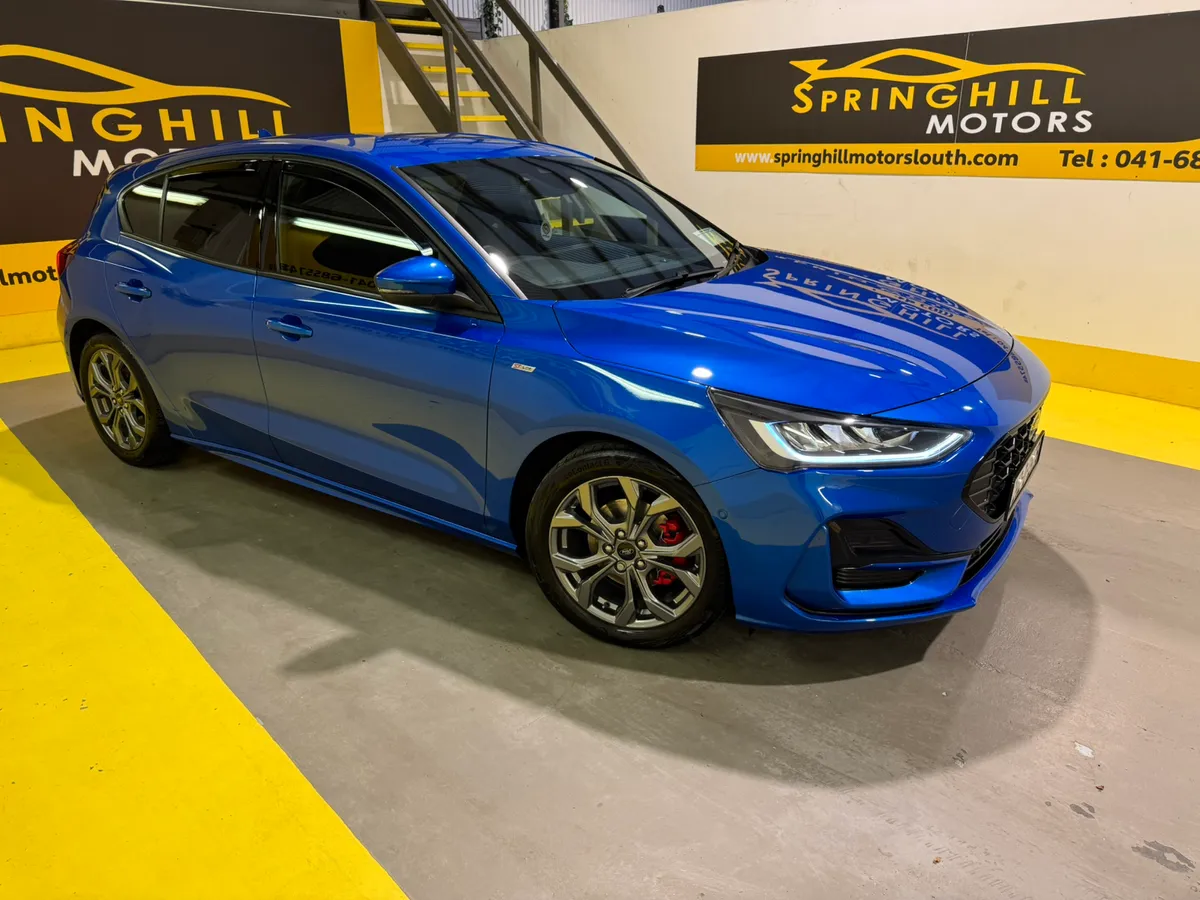 2024 Ford Focus MHEV 1.0T St-Line M Blue 125 BHP - Image 2