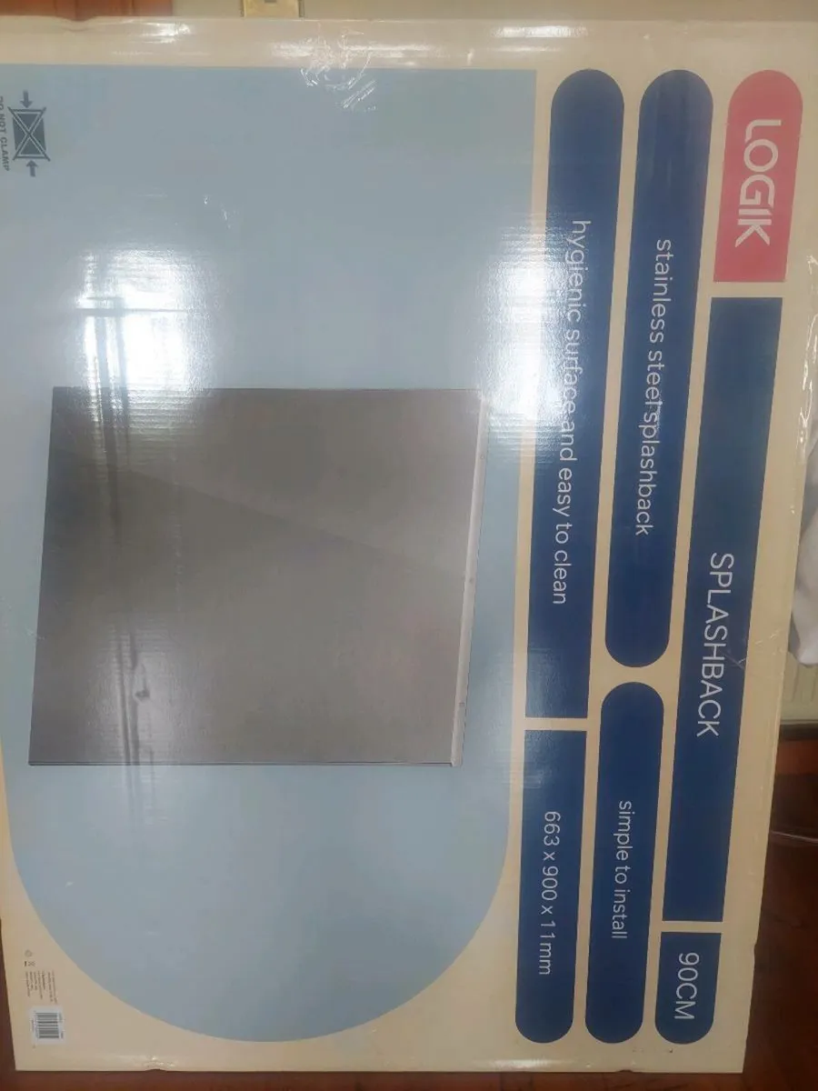 Stainless steel splashback brand new - Image 1
