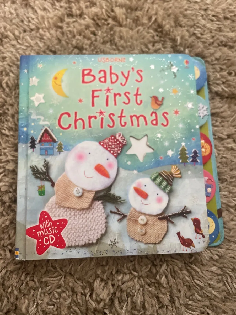 Baby’s first Christmas book & CD - Image 1