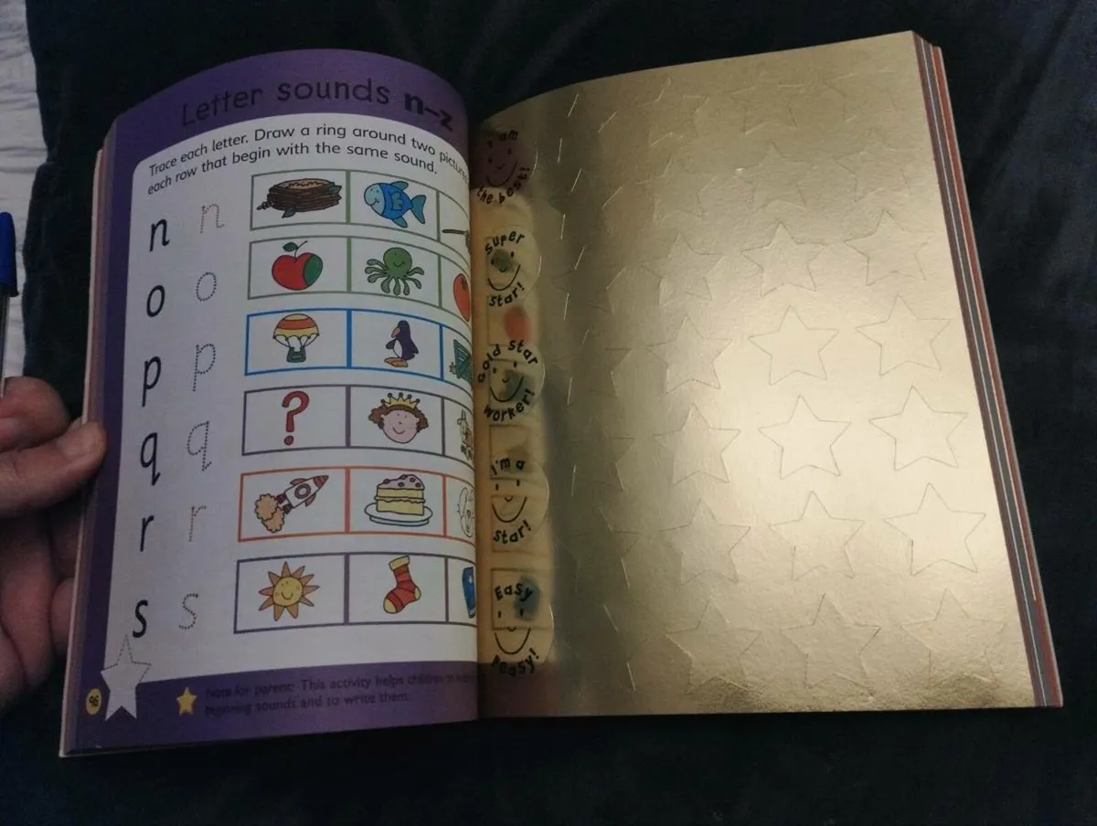 My Big Book of Maths and English |Gold Stars - Image 2