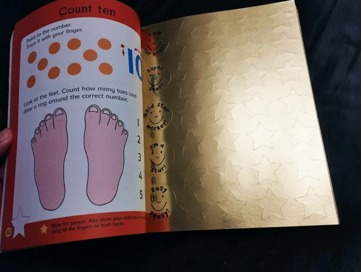 My Big Book of Maths and English |Gold Stars - Image 3