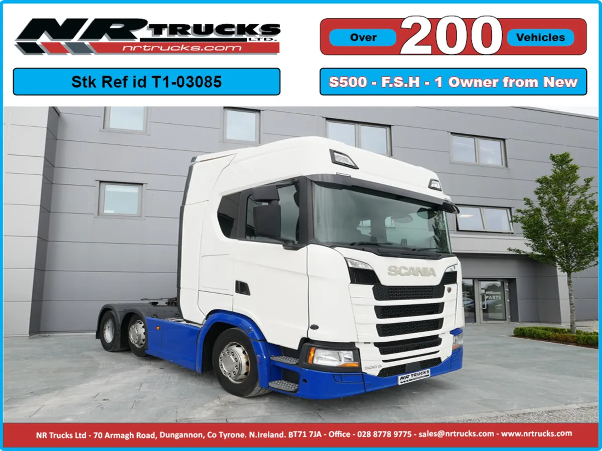 Scania S500 N/G Highline 6x2 Midlift Auto Gearbox - Image 1