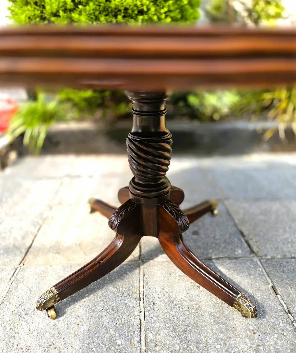 Victorian Round Breakfast Table- Circa 1850 - Image 3