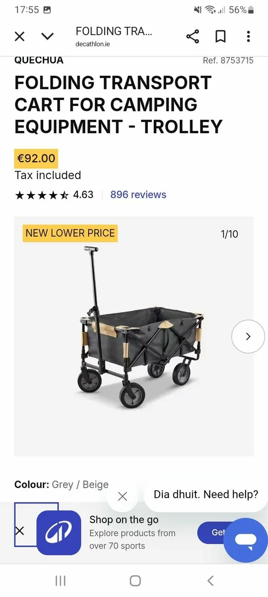 Camping Trolley/Cart Folding