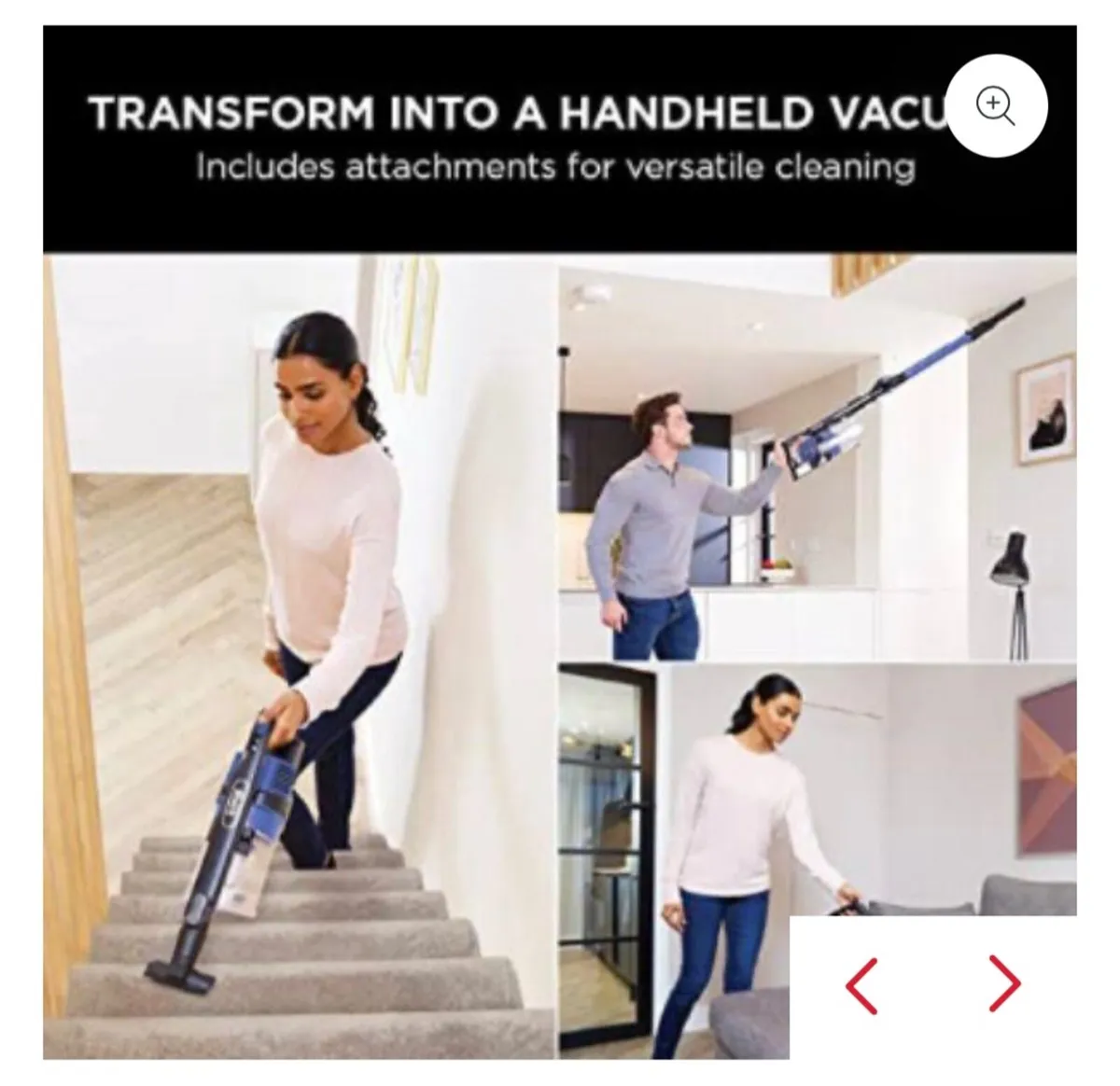 Shark Anti Hair Wrap Cordless Stick Vacuum  IZ202U - Image 4