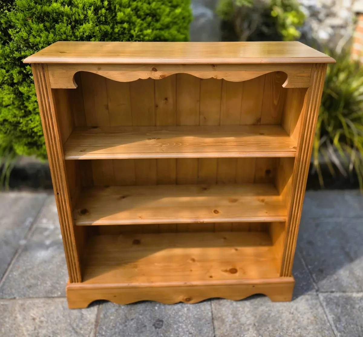 Low Pine Bookcase - Image 4