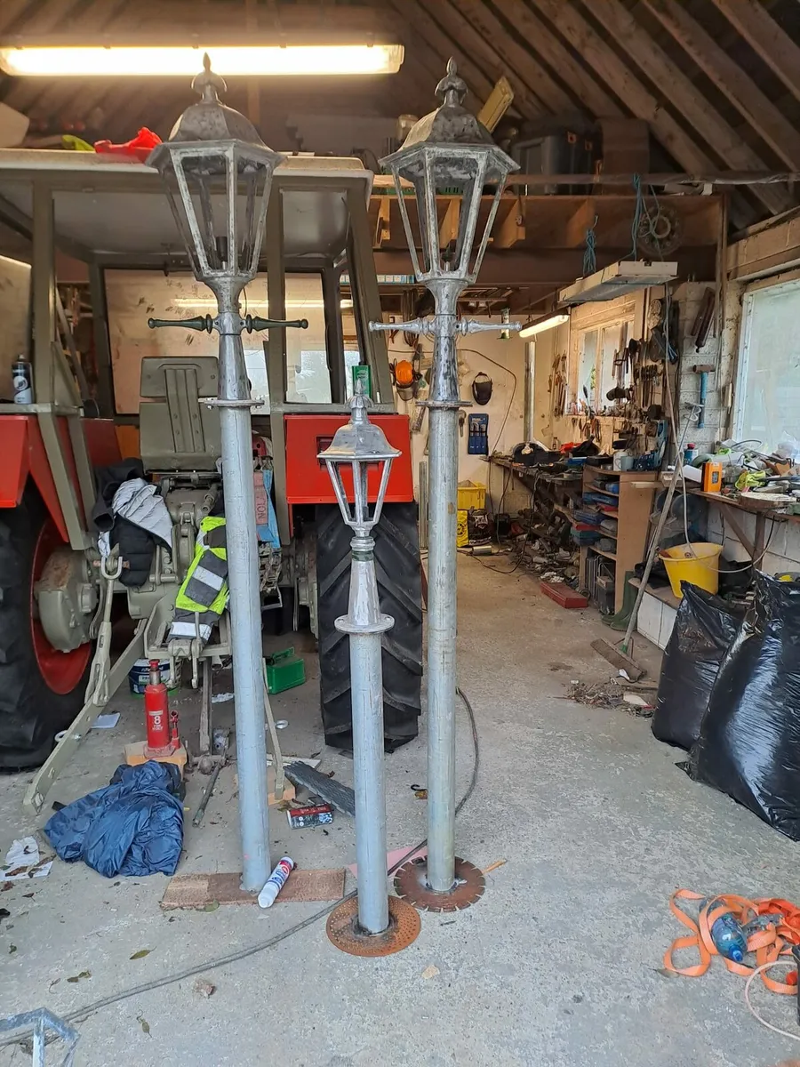 Stainless Garden lamppost lights - Image 2
