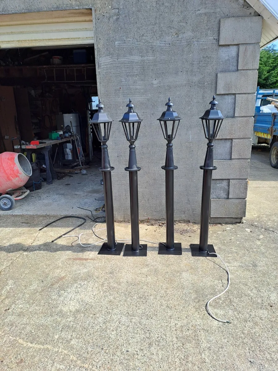 Stainless Garden lamppost lights - Image 3