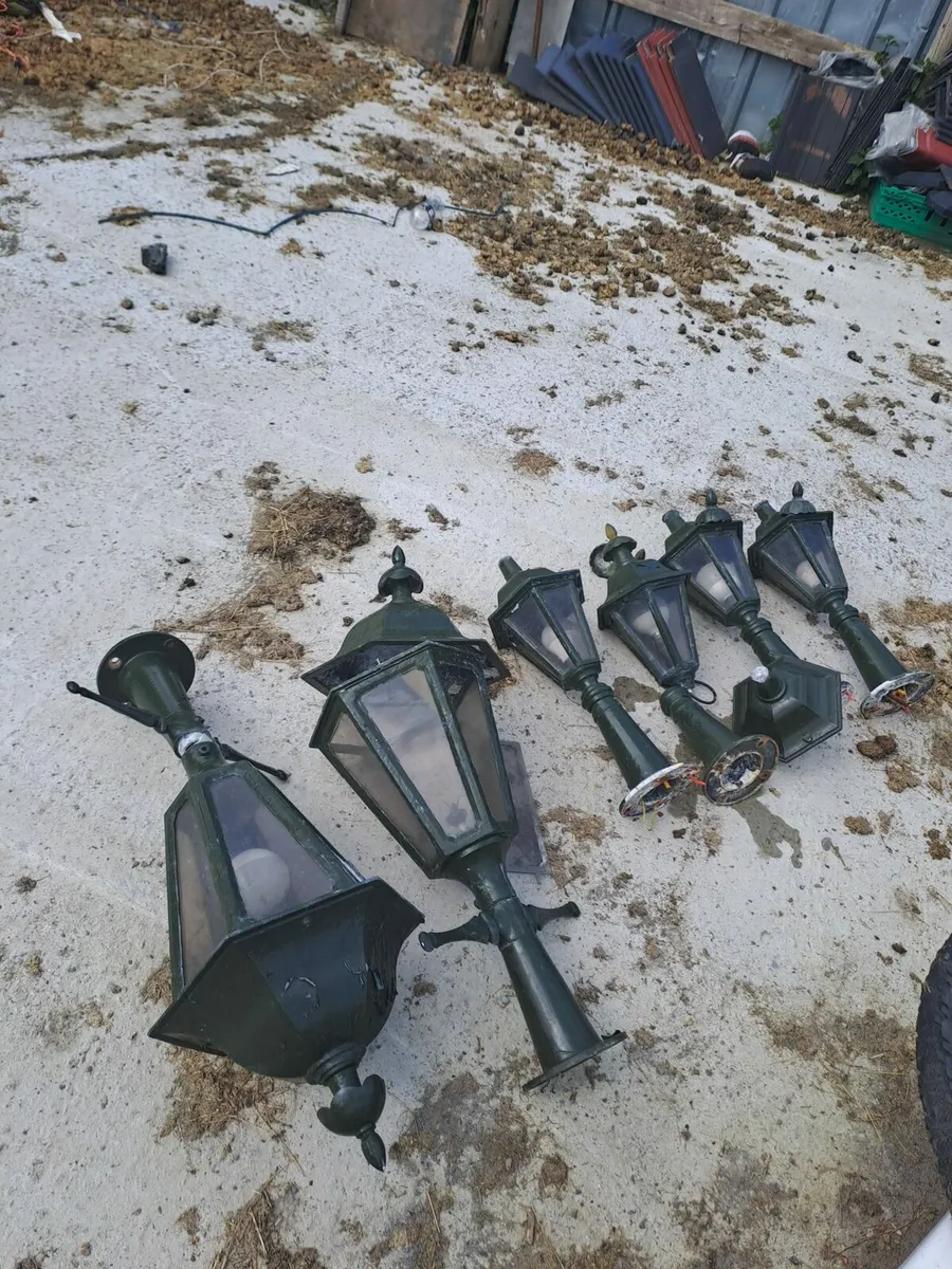 Stainless Garden lamppost lights - Image 4