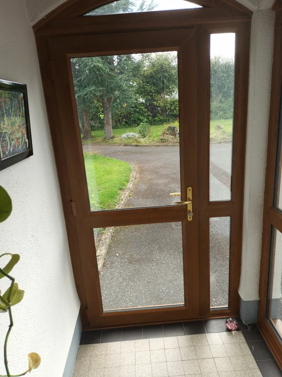 Double glazed UPVC door - Image 1