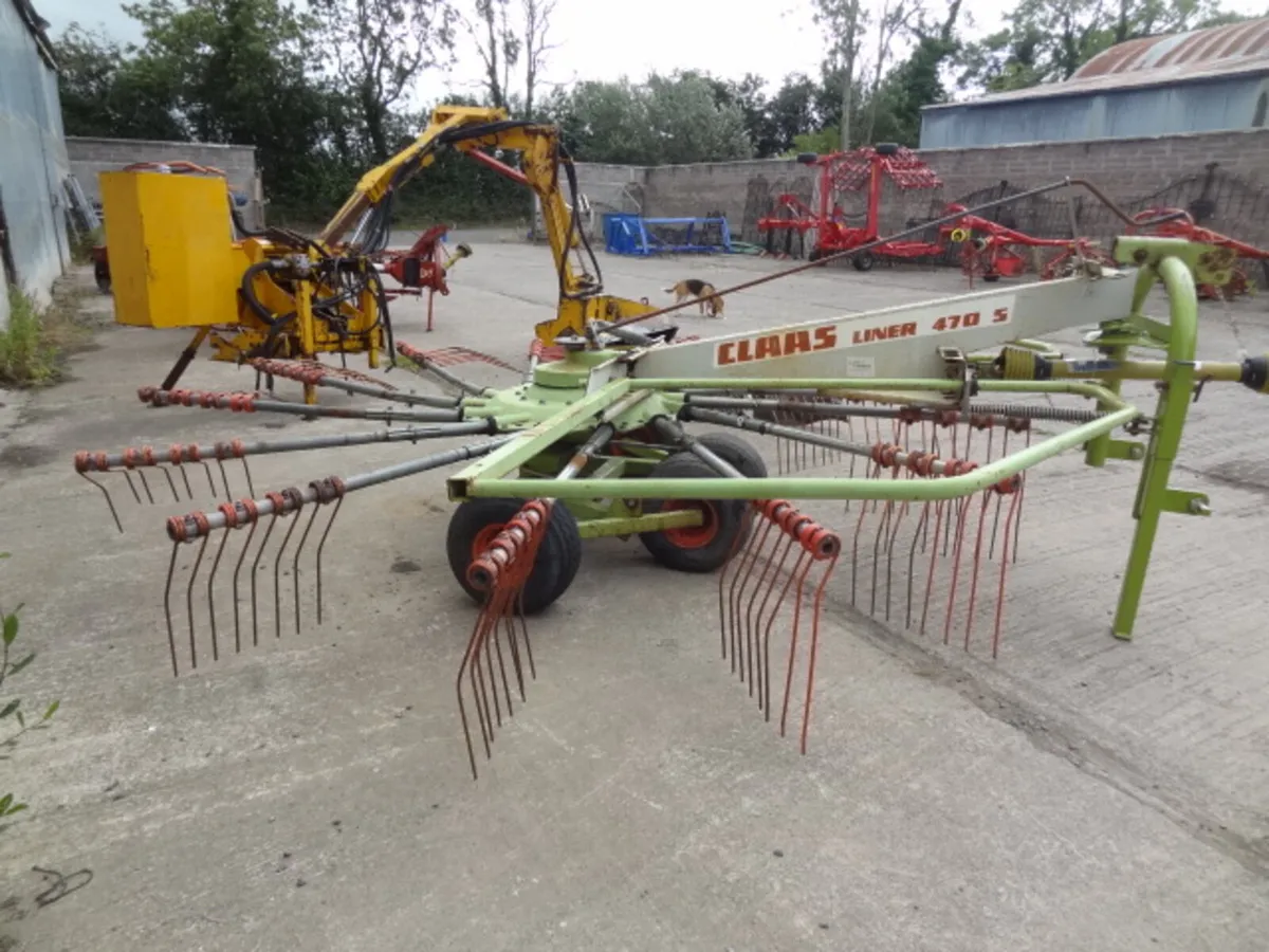Claas Liner 470S Single Rotor Rake - Image 3