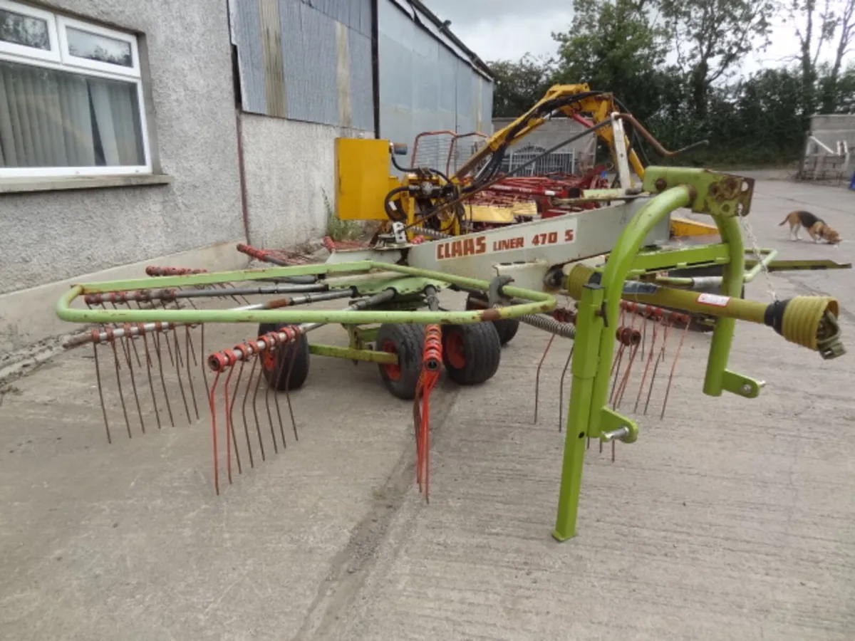 Claas Liner 470S Single Rotor Rake - Image 2