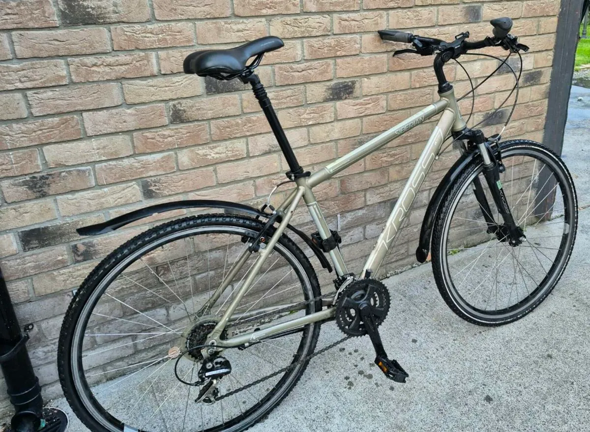 Adults Kross Siberian 28r  Hybrid Bike 21 speeds - Image 2