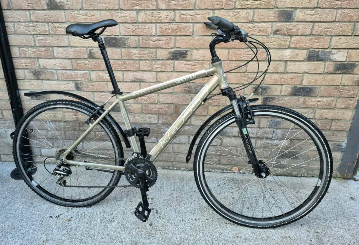Adults Kross Siberian 28r  Hybrid Bike 21 speeds - Image 3