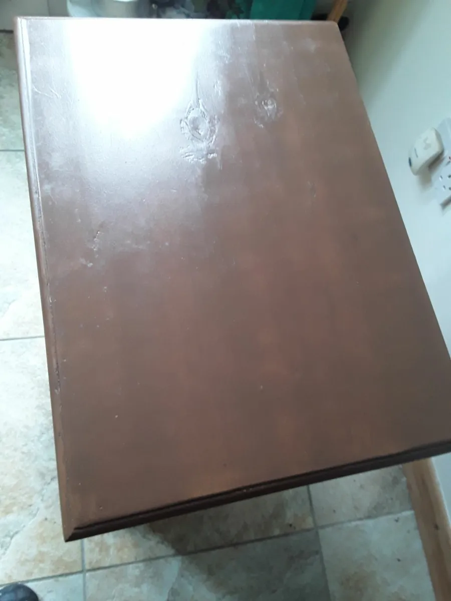 Two very large solid wooden lockers - Image 2