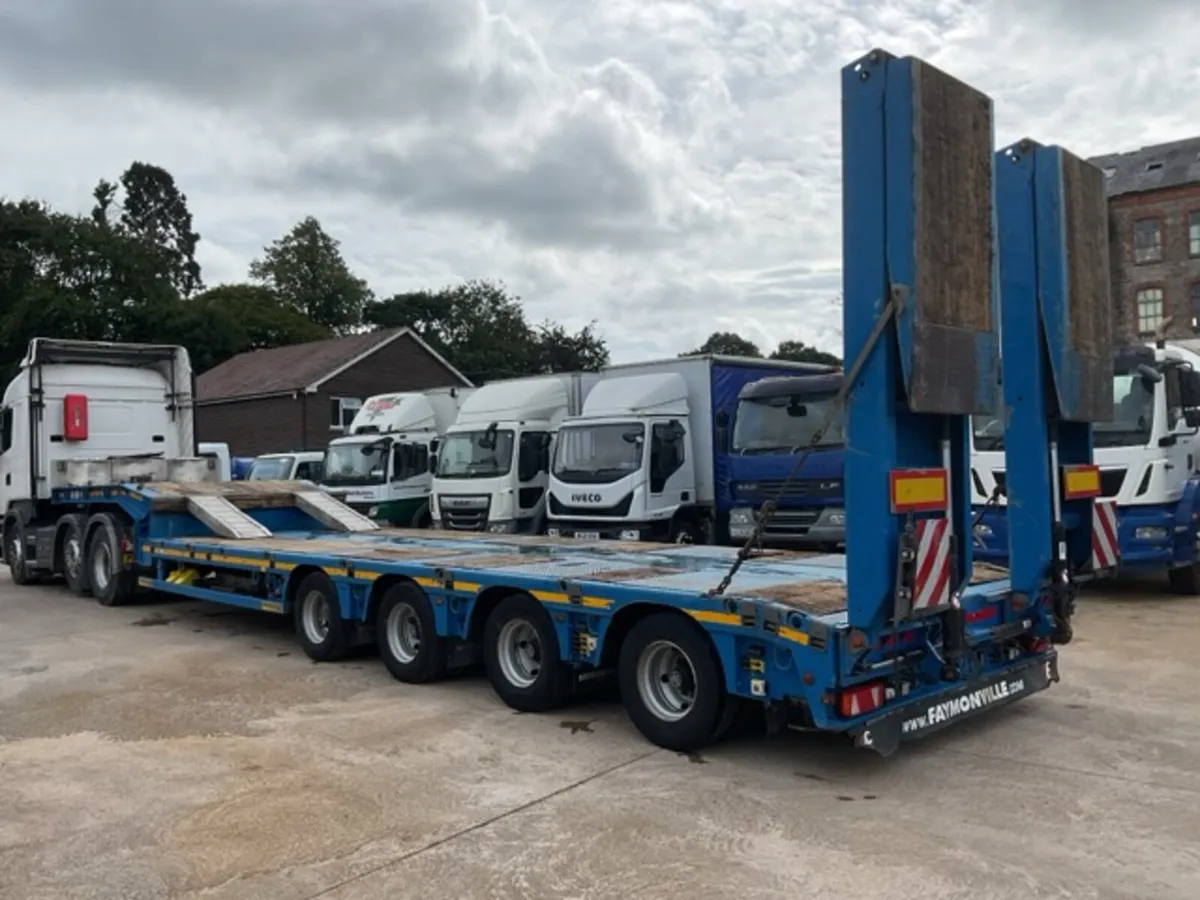 2022 Faymonville 4 Axle Low Loader - Image 3