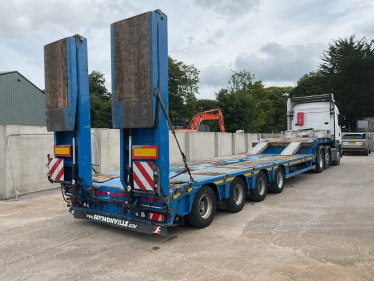 2022 Faymonville 4 Axle Low Loader - Image 4