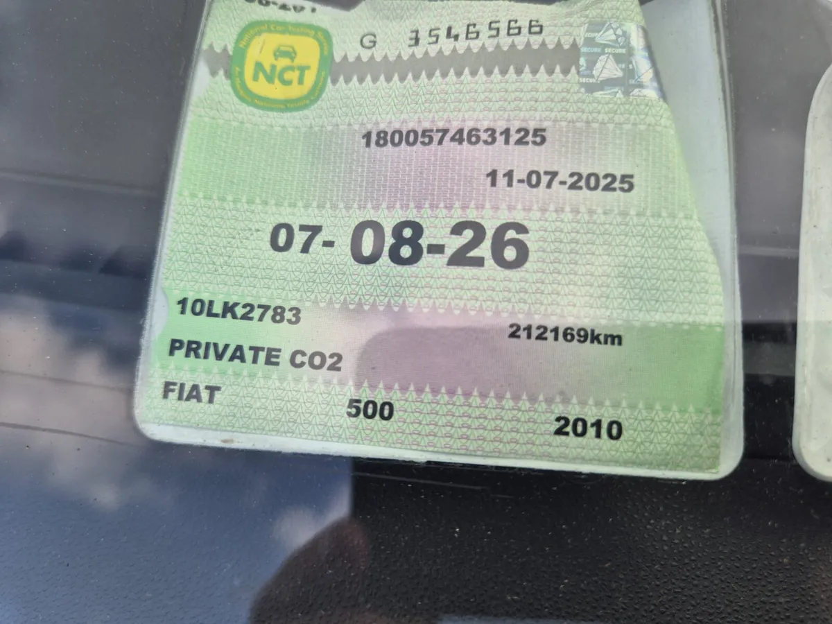 Fiat 500 2010 TAXED & TESTED CONVERTIBLE - Image 4