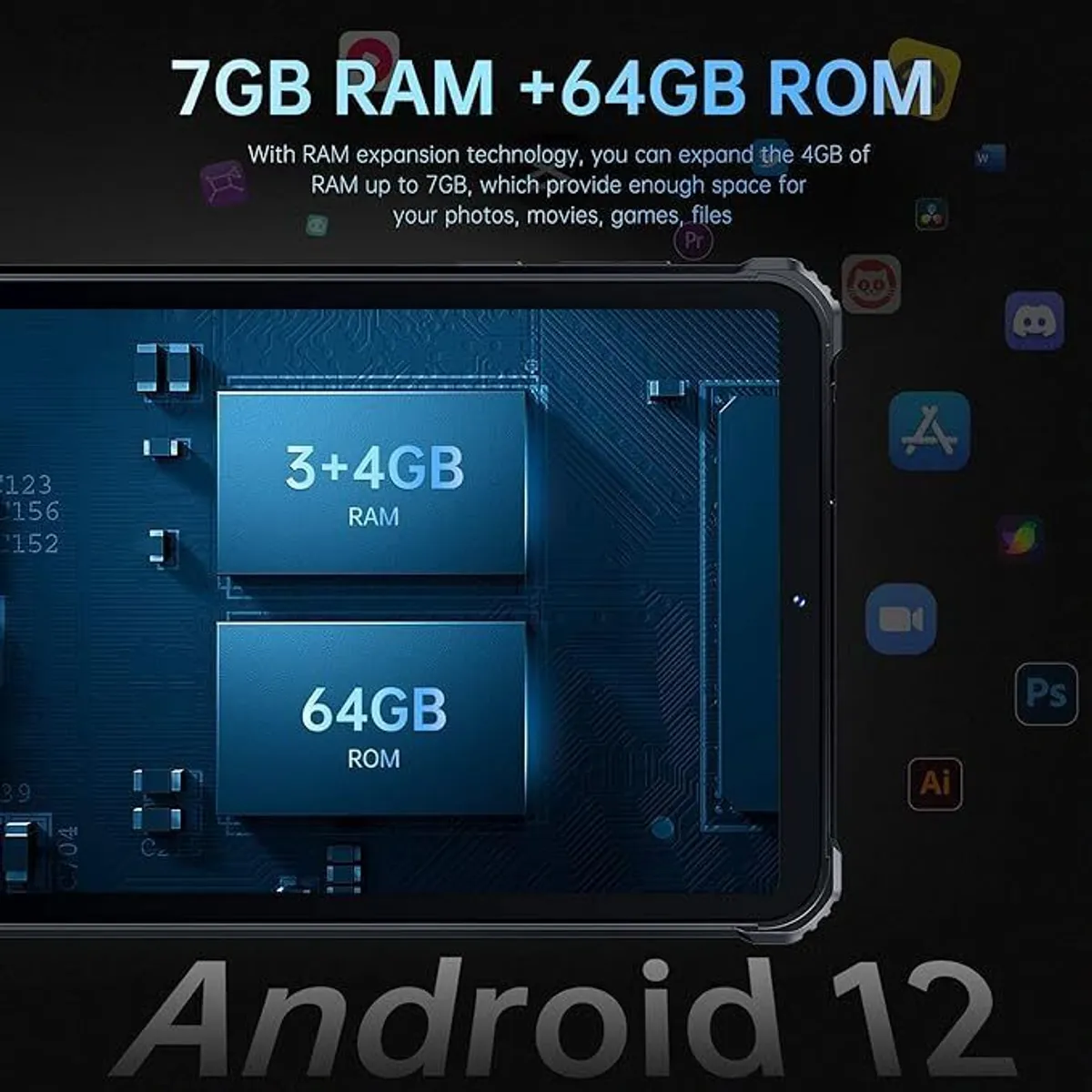 8 Inch Rugged Tablet - Image 4