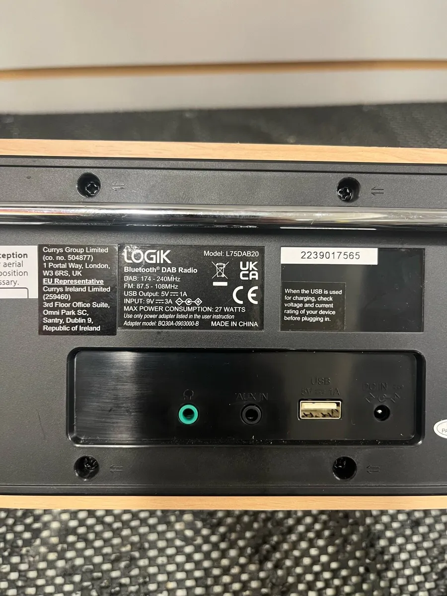 Logik Btooth Radio - Image 3