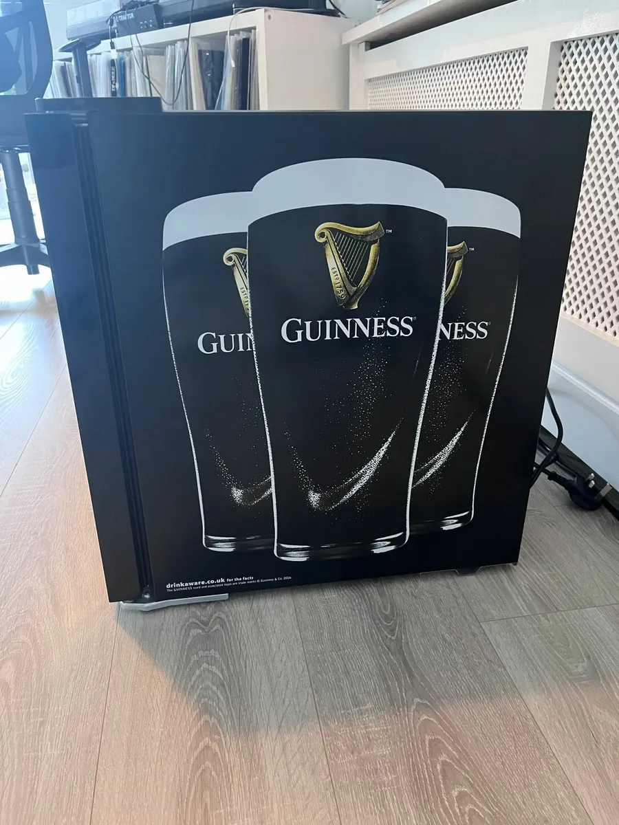 Guinness mini fridge for sale - brand new - Image 3