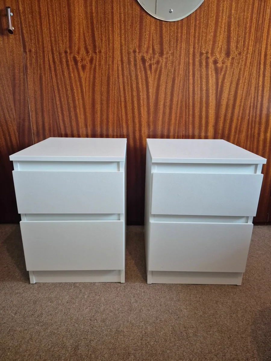 Two nightstands - Malm IKEA