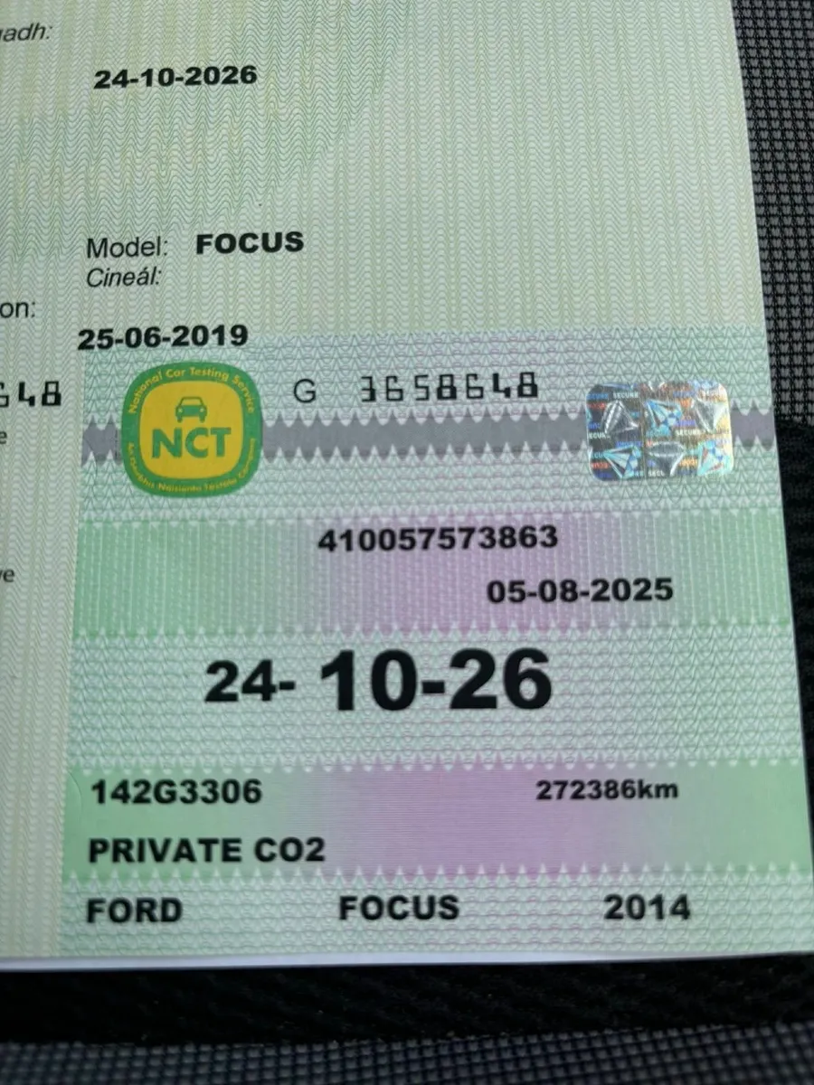 Ford Focus 2014 NEW NCT 10/26 Metallic Blue - Image 3