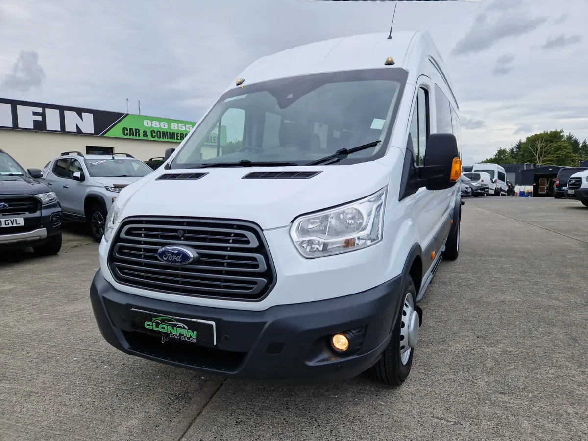 2018 FORD TRANSIT 17 SEATER MINIBUS 2.2L 125 BHP T - Image 2