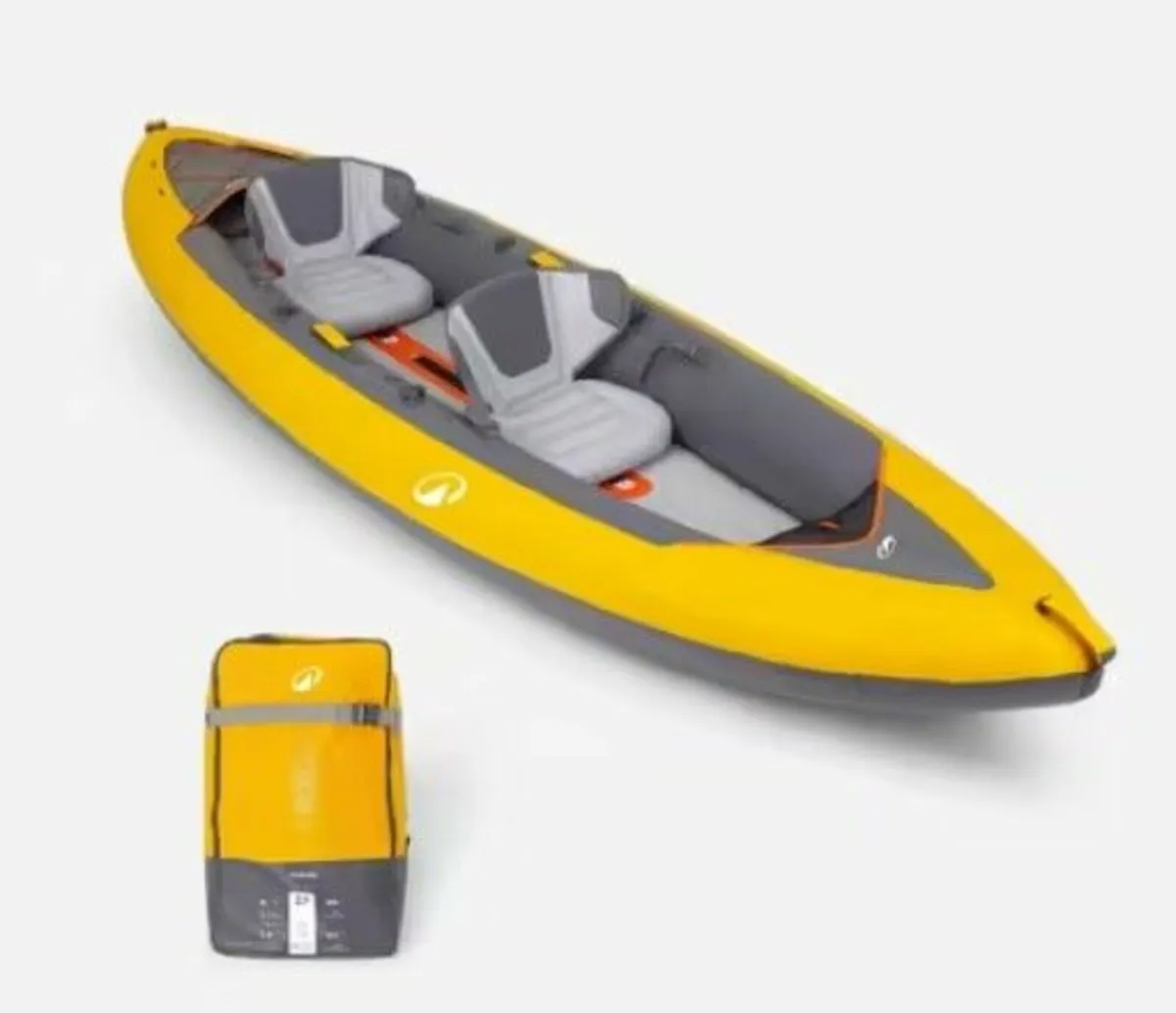 2-person inflatable canoe - Image 1