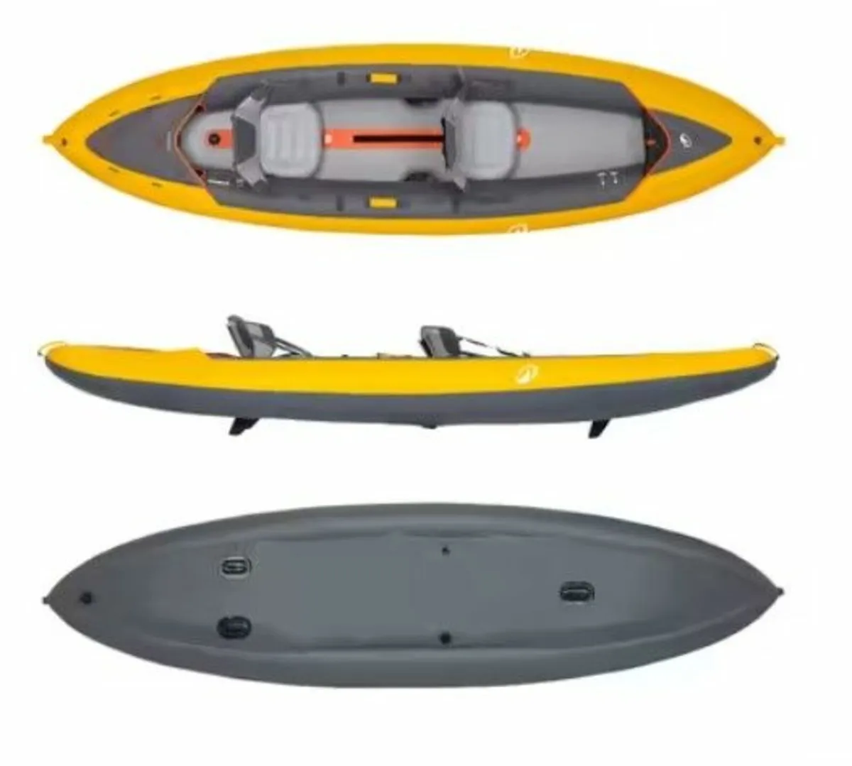 2-person inflatable canoe - Image 2