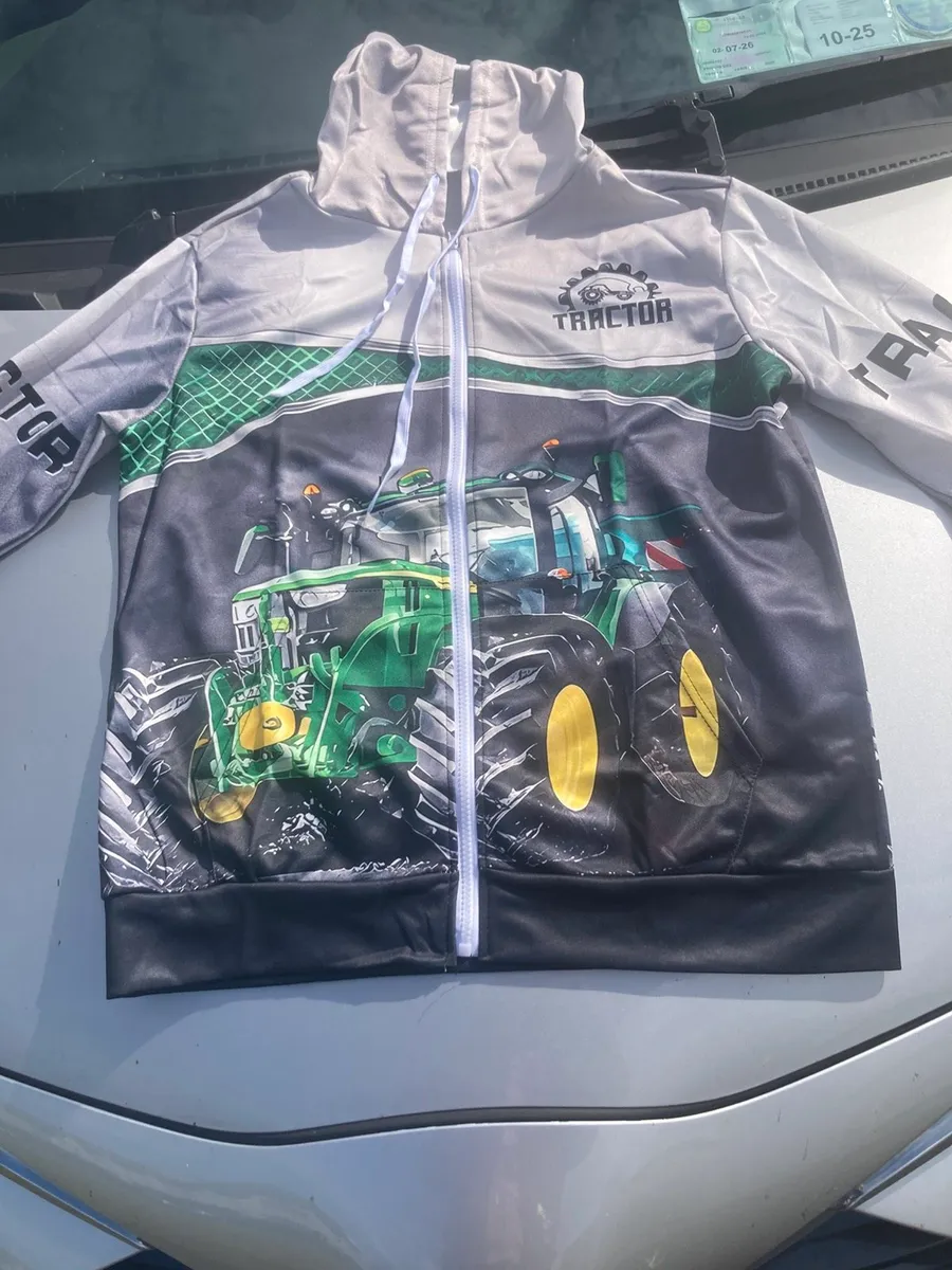 Tractor themed jacket - Image 1