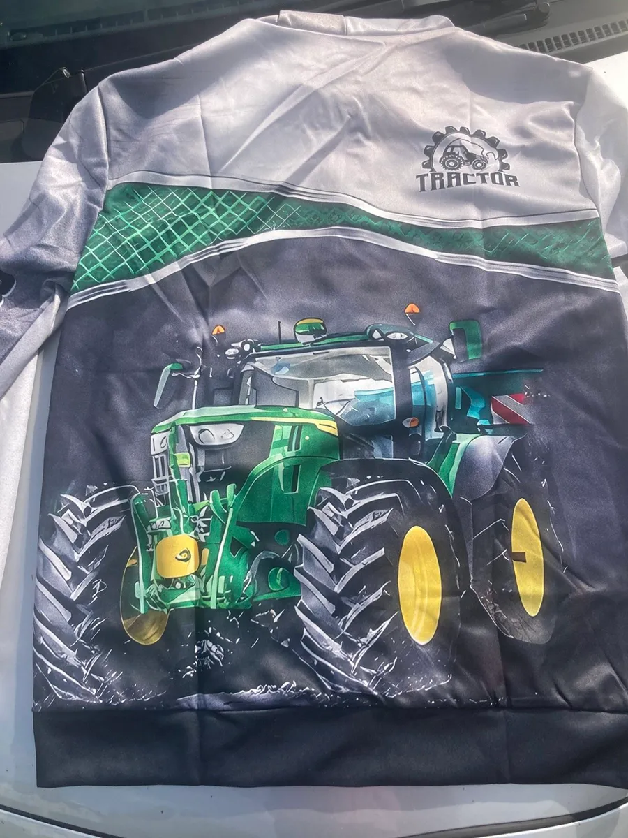 Tractor themed jacket - Image 2