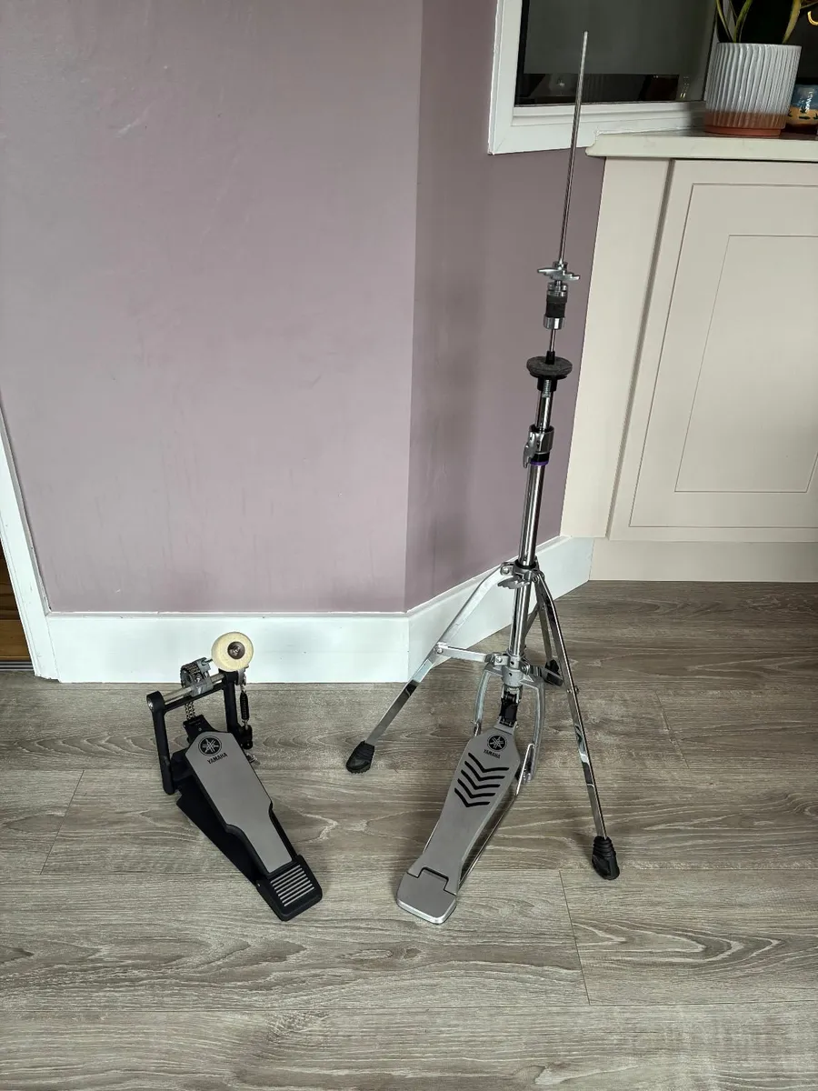 Yamaha Bass Drum and Hi-Hat Pedal - Image 1